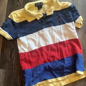 Striped polo
